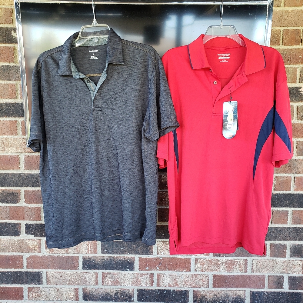 Men's/ Young Men's Polo Style/Collar Shirts Lg